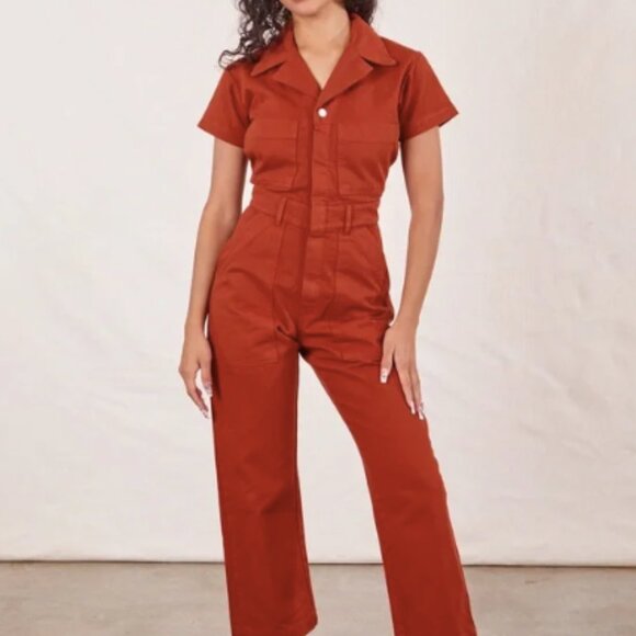 Big Bud Press Rust Jumpsuit - Picture 1 of 4